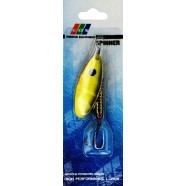 Блешня для риболовлі, обертова, EOS S0013A, вага 14,5 г, колір GS461029